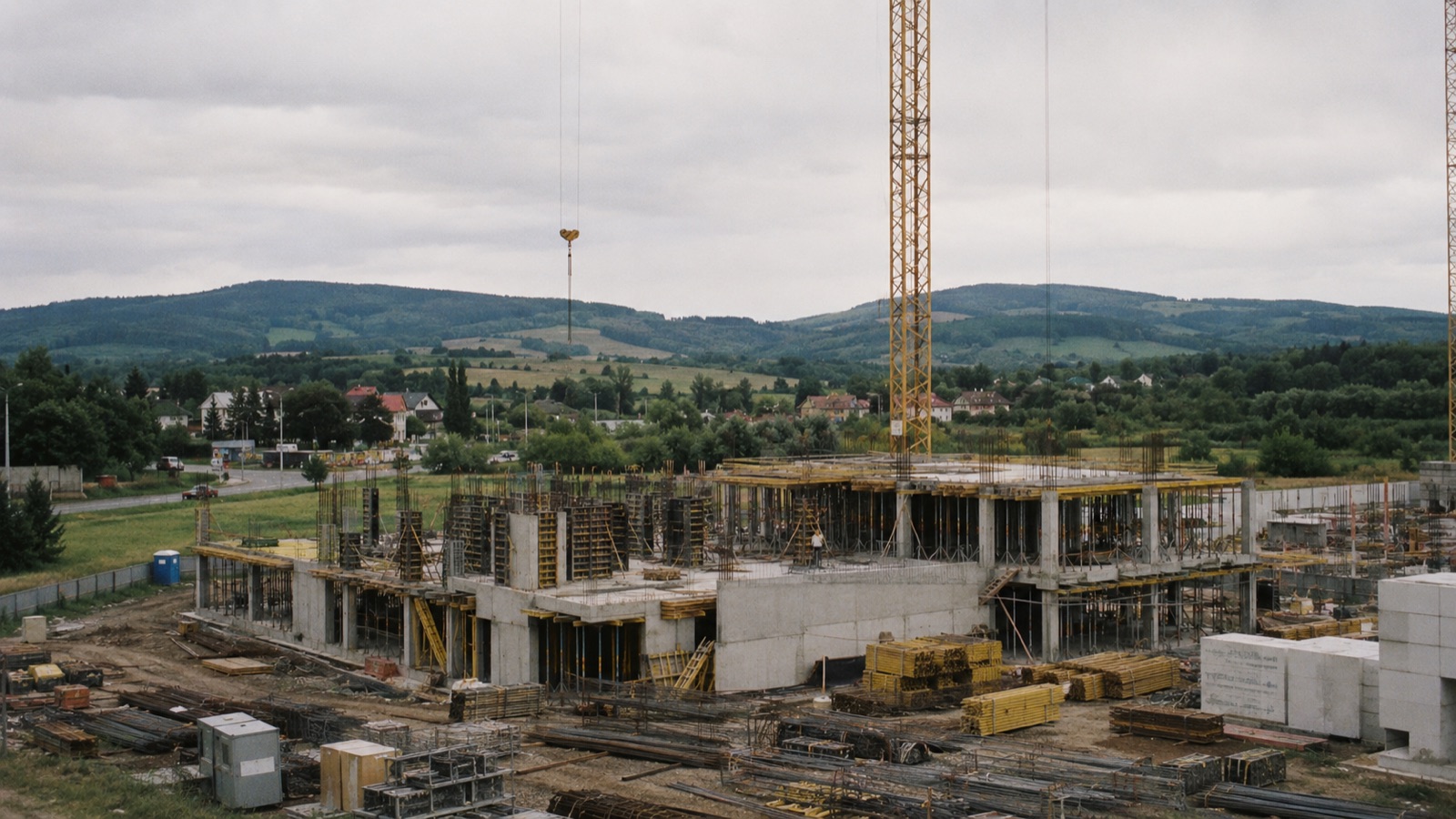Plac budowy na Podkarpaciu - realizacja kontraktu zgodnie z SIWZ